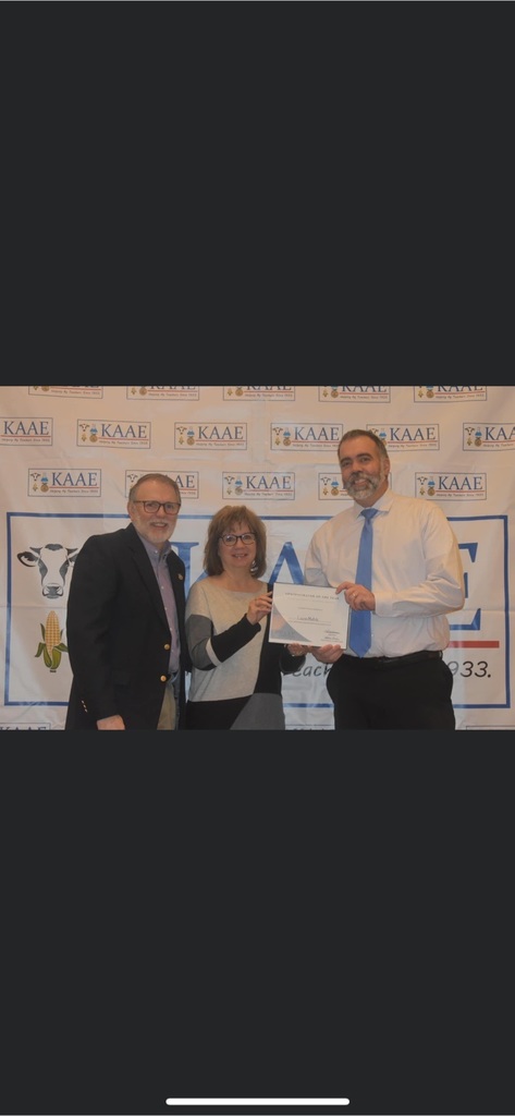 Mr. Matile wins KAAE Administrator of the Year